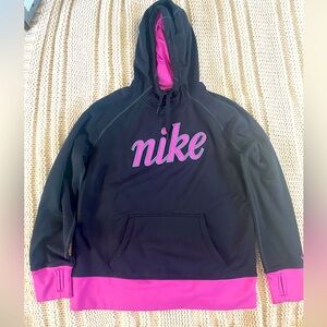 Nike sweatshirt black and pink